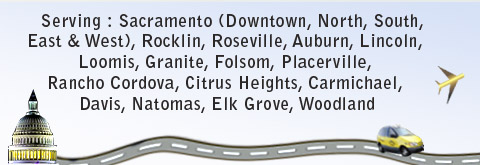 Serving : Sacramento (Downtown, North, South, East & West), Rocklin, Roseville, Auburn, Lincoln, Loomis, Granite, El Dorado Hills, Folsom, Placerville, Rancho Cordova, Citrus Heights, Carmichael, Davis, Natomas, Elk Grove, Woodland