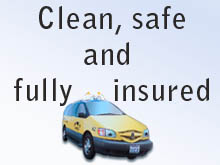 Clean, safe, and fully insured